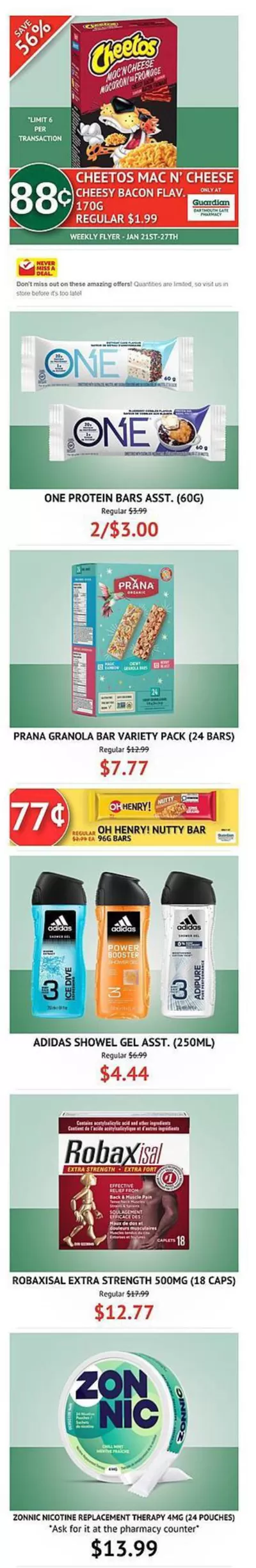 Pharmacy & Beauty offers in Surrey | Guardian Pharmacy weekly flyer in Guardian Pharmacy | 2025-01-20 - 2025-01-26