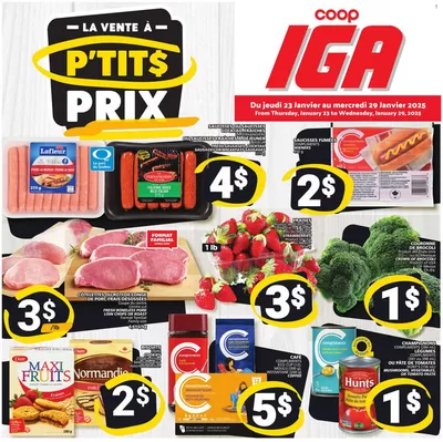 Grocery offers in Sherbrooke QC | Great offer for bargain hunters in IGA Extra | 2025-01-23 - 2025-01-29