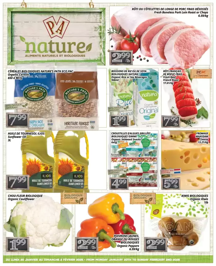 Supermarché PA catalogue in Montreal | Current deals and offers | 2025-01-21 - 2025-01-28