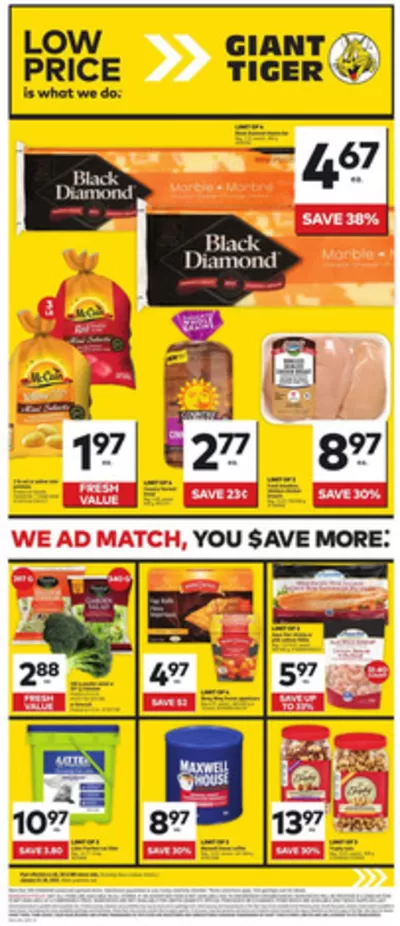 Grocery offers in Yorkton | Special offers for you in Giant Tiger | 2025-01-22 - 2025-01-28