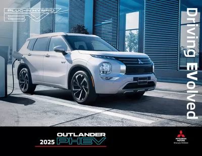 Mitsubishi catalogue | Mitsubishi 2025 Outlander PHEV | 2025-01-21 - 2026-01-21