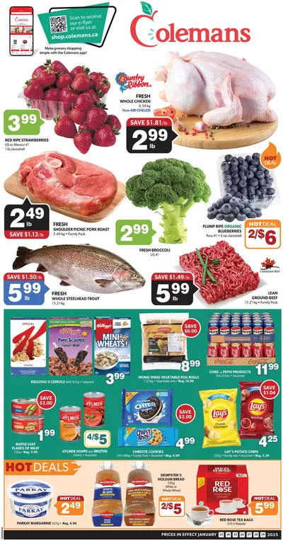 Coleman's catalogue in St. John's | Top deals and discounts | 2025-01-23 - 2025-01-29