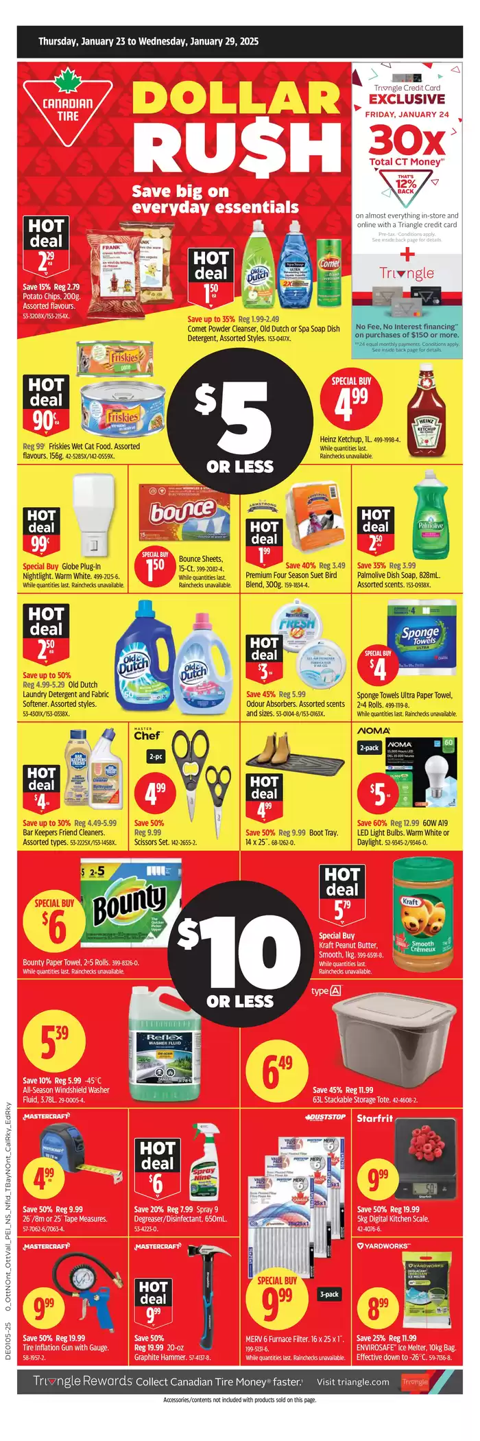 Canadian Tire catalogue in Okotoks | Great offer for all customers | 2025-01-23 - 2025-01-29