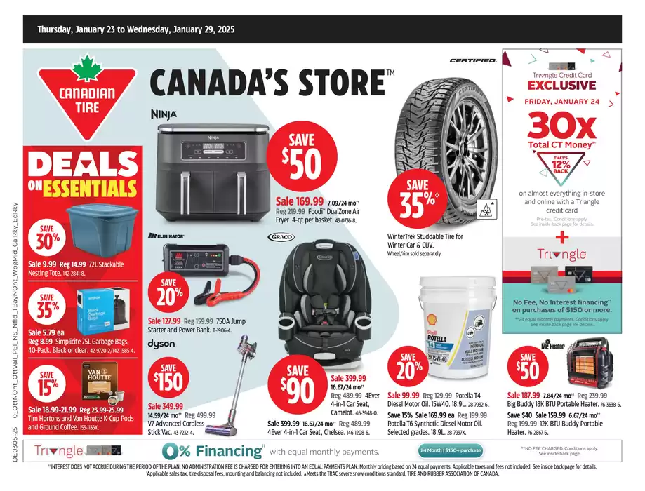 Canadian Tire catalogue in Truro | New offers to discover | 2025-01-23 - 2025-01-29