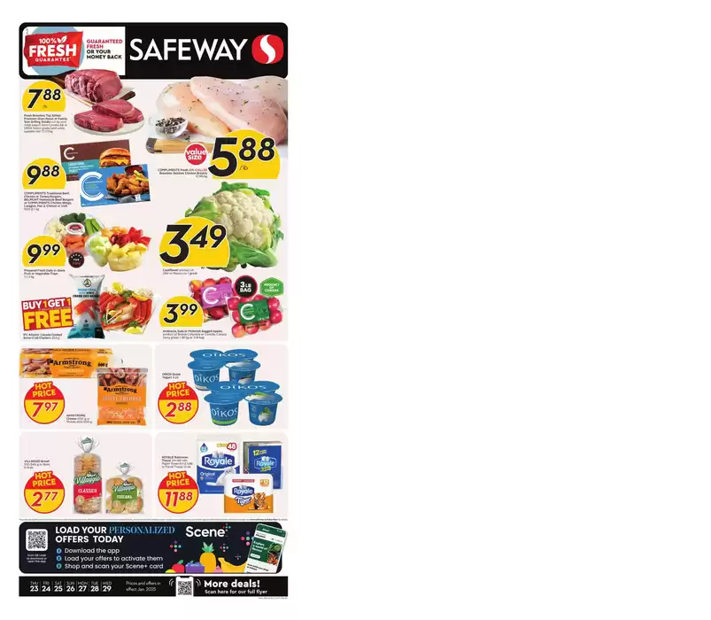 Safeway catalogue in Quesnel | Weekly Flyer | 2025-01-23 - 2025-01-29