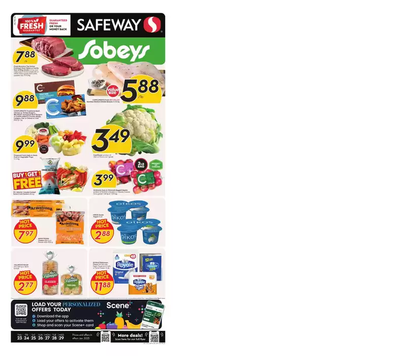 Safeway catalogue in Edmonton | Great discounts on selected products | 2025-01-23 - 2025-01-29