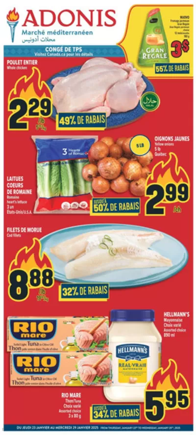 Marché Adonis catalogue in Laval | Weekly | 2025-01-23 - 2025-01-29