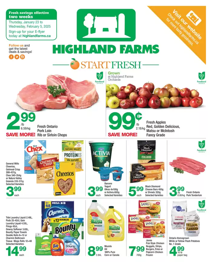 Highland Farms catalogue in Mississauga | Highland Farms flyer | 2025-01-23 - 2025-02-05