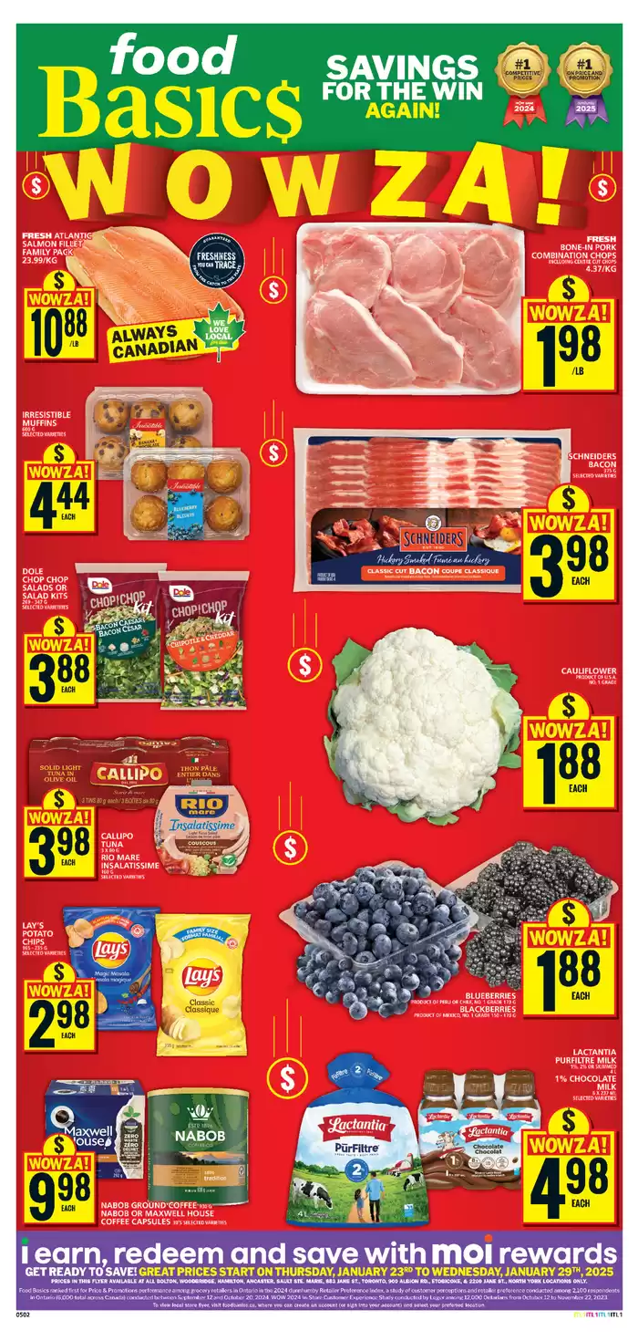 Food Basics catalogue in Toronto | Great offer for bargain hunters | 2025-01-23 - 2025-01-29