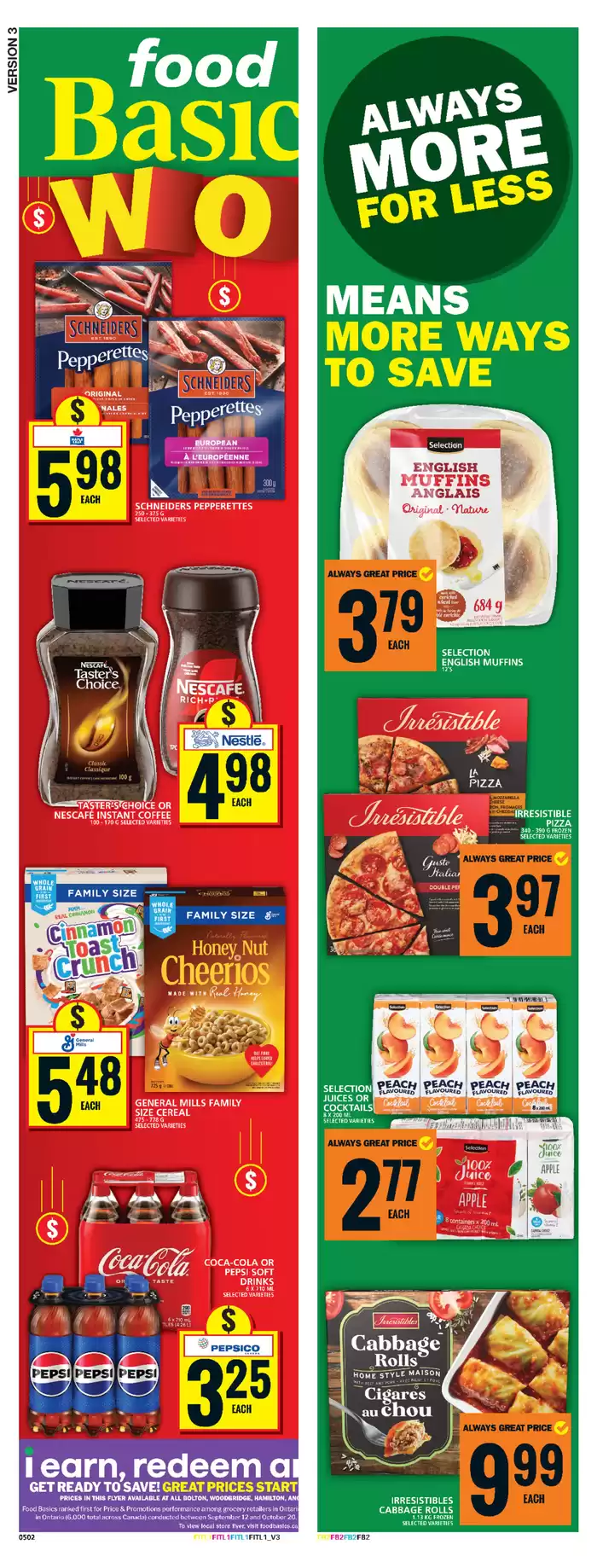 Food Basics catalogue in Toronto | Great offer for bargain hunters | 2025-01-23 - 2025-01-29