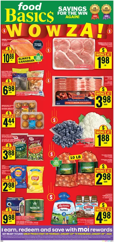 Grocery offers in Mississippi Mills | Top offers for smart savers in Food Basics | 2025-01-23 - 2025-01-29