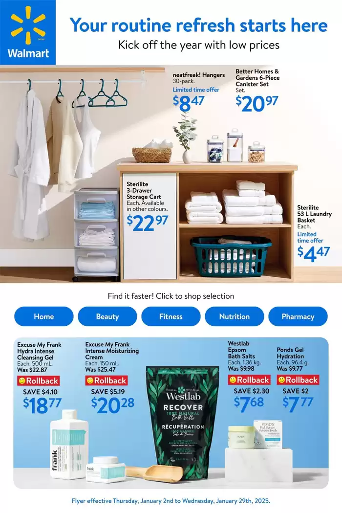 Walmart catalogue in Prince George | New offers to discover | 2025-01-02 - 2025-01-29