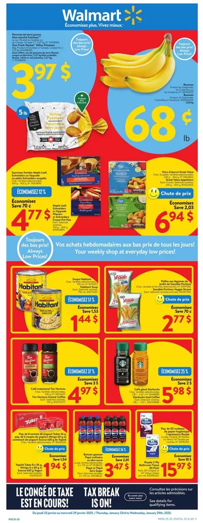 Walmart catalogue in Corner Brook | Discounts and promotions | 2025-01-23 - 2025-01-30