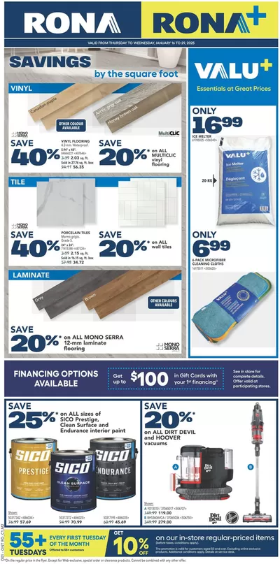 RONA catalogue in Hubbards | RONA Weekly ad | 2025-01-23 - 2025-01-29