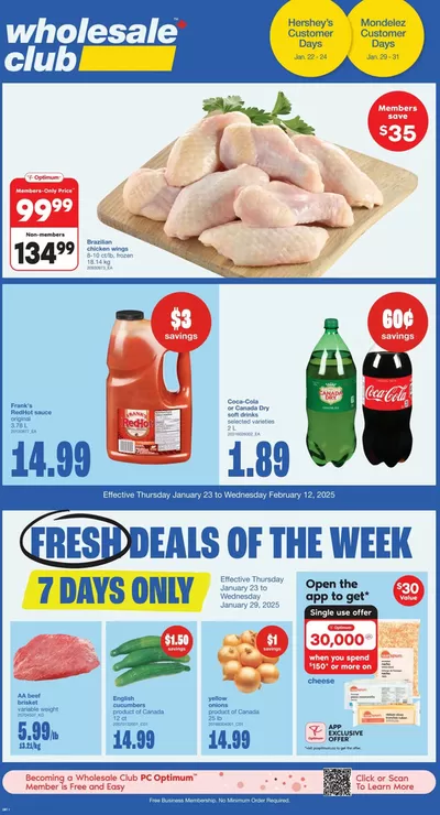 Wholesale Club catalogue in Sault Ste. Marie | Wholesale Club Weekly ad | 2025-01-23 - 2025-02-12