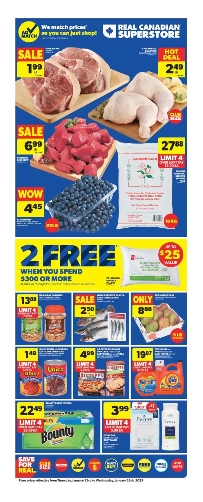 Real Canadian Superstore catalogue in Calgary | Exclusive bargains | 2025-01-23 - 2025-01-29