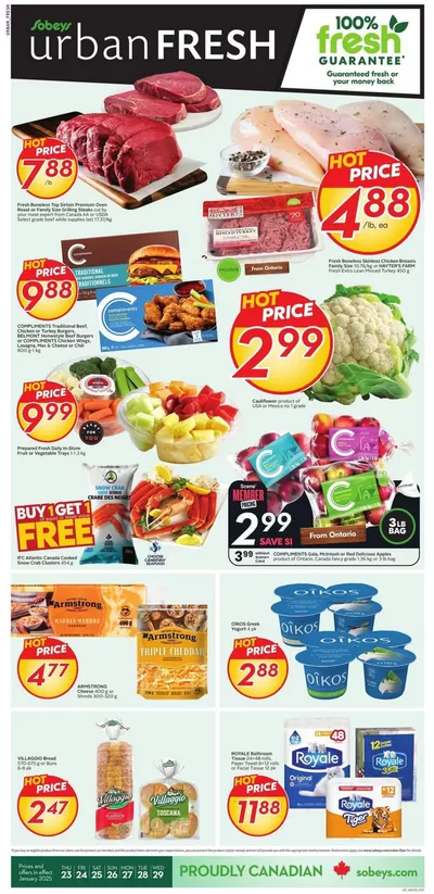 Grocery offers in Porters Lake | Our best bargains in Sobeys | 2025-01-23 - 2025-01-29