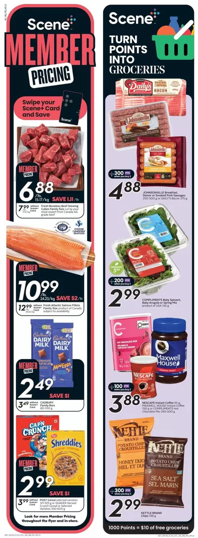 Grocery offers in Porters Lake | Top offers for smart savers in Sobeys | 2025-01-23 - 2025-01-29