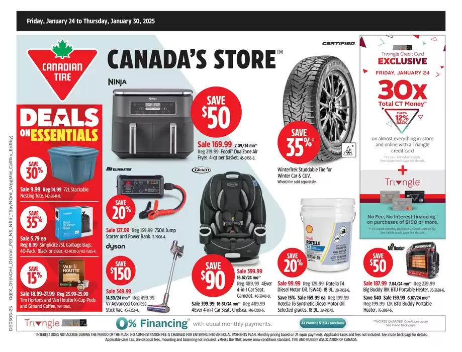 Canadian Tire catalogue in Prince George | Offers for bargain hunters | 2025-01-24 - 2025-01-30