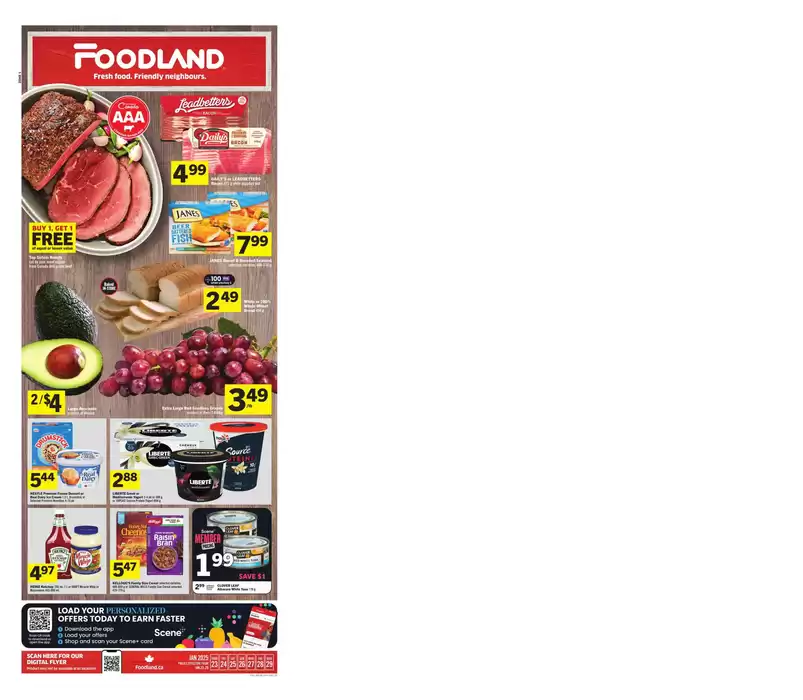 Foodland catalogue in Timmins | Weekly Flyer | 2025-01-23 - 2025-01-29