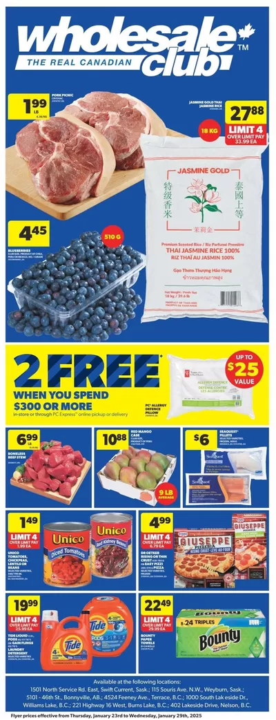 Wholesale Club catalogue in Sept-Îles | Wholesale Club Weekly ad | 2025-01-23 - 2025-01-29