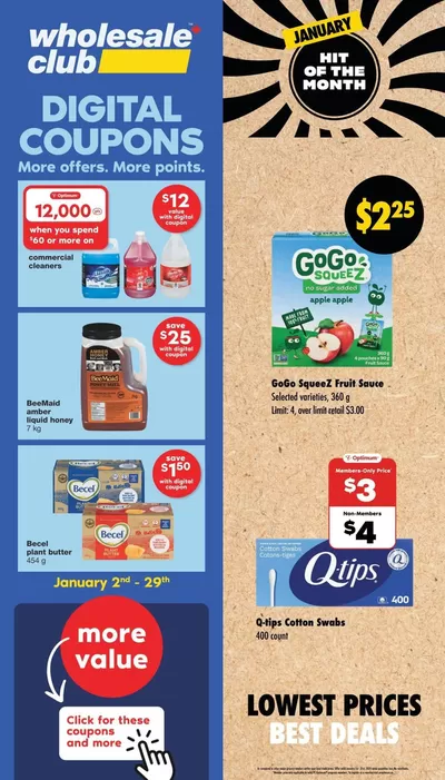 Wholesale Club catalogue in Sept-Îles | Great offer for bargain hunters | 2025-01-23 - 2025-02-12