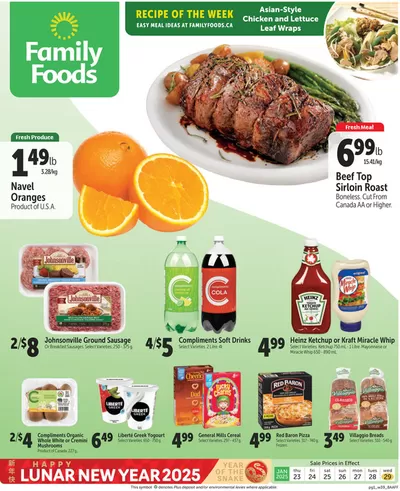 Family Foods catalogue in Castor AB | Family Foods weekly flyer | 2025-01-23 - 2025-02-06