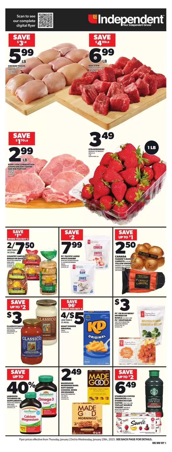 Independent Grocer catalogue in Fort McMurray | Exclusive deals for our customers | 2025-01-23 - 2025-01-29