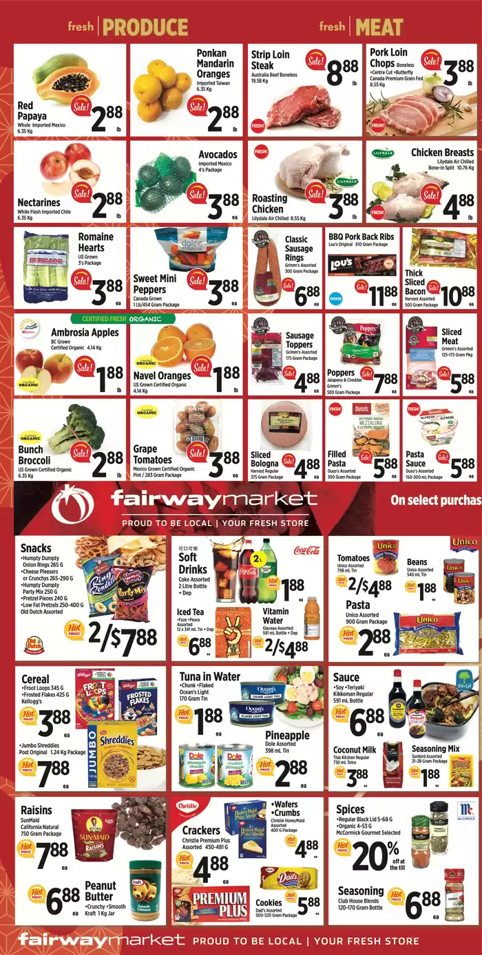 Fairway Market catalogue in Victoria BC | Fairway Market Weekly Flyer | 2025-01-23 - 2025-02-06