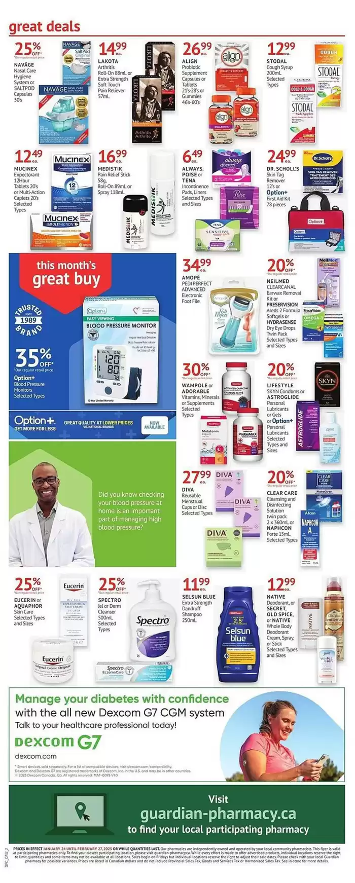 Guardian Pharmacy catalogue in Labrador City | Guardian Pharmacy weekly flyer | 2025-01-24 - 2025-01-30