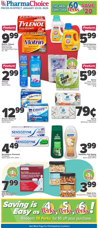 Pharmacy & Beauty offers in Sault Ste. Marie | PharmaChoice Weekly ad in PharmaChoice | 2025-01-23 - 2025-01-29