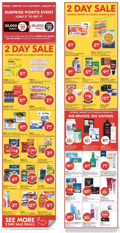 Grocery offers in White Rock | Top deals and discounts in Shoppers Drug Mart | 2025-01-25 - 2025-01-30