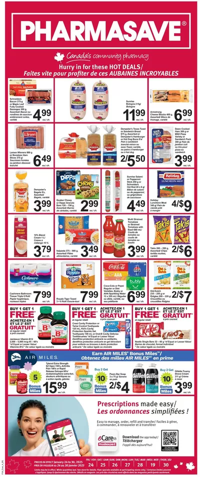 Pharmacy & Beauty offers | Pharmasave weekly flyer in Pharmasave | 2025-01-24 - 2025-01-30