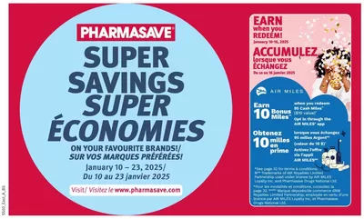 Pharmacy & Beauty offers | Exclusive bargains in Pharmasave | 2025-01-10 - 2025-01-23