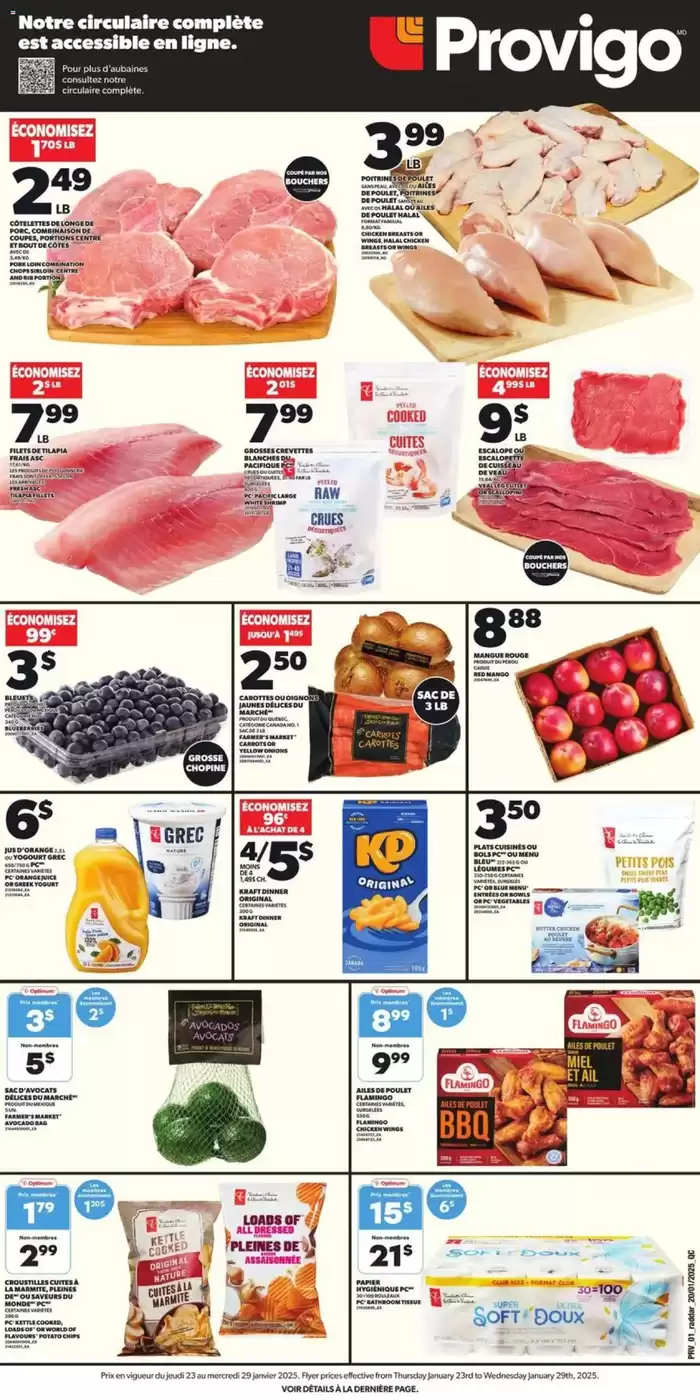 Provigo catalogue in Laval | Provigo weekly flyer | 2025-01-23 - 2025-01-29