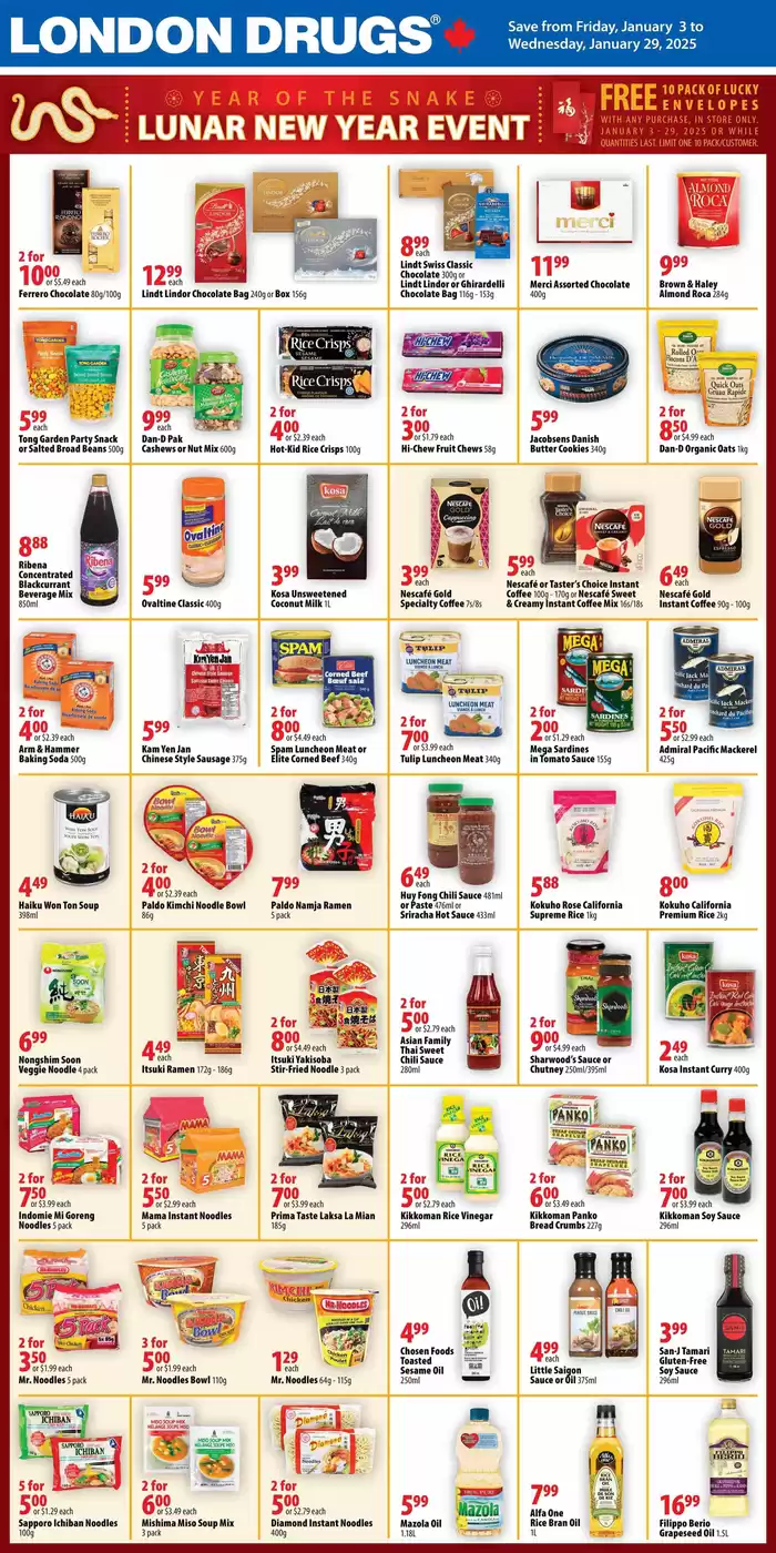 London Drugs catalogue in Winnipeg | Current special promotions | 2025-01-03 - 2025-01-29