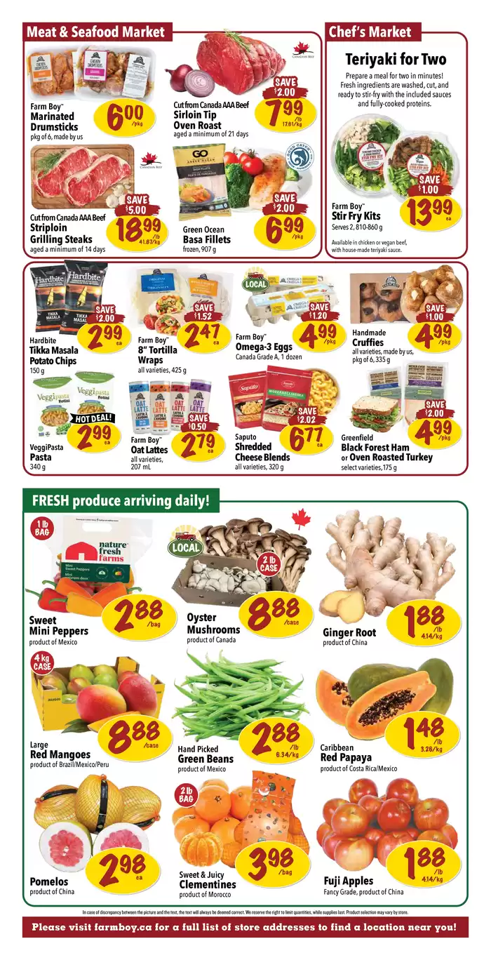 Farm Boy catalogue in Toronto | Farm Boy weekly flyer | 2025-01-23 - 2025-01-29