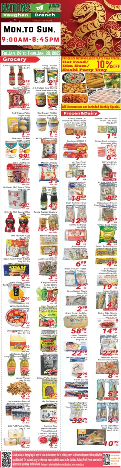 Nations Fresh Foods catalogue in Toronto | New offers to discover | 2025-01-24 - 2025-02-07