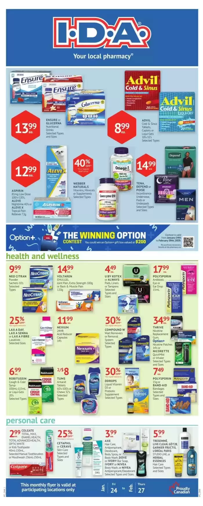 IDA Pharmacy catalogue in Hamilton | Weekly Specials | 2025-01-24 - 2025-01-27