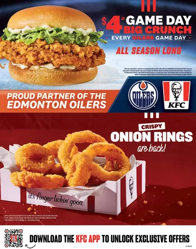 Restaurants offers in Calgary | KFC NEW MENU in KFC | 2025-01-24 - 2025-03-09