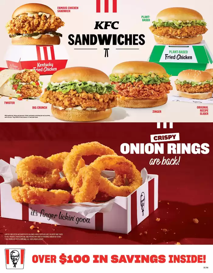 KFC catalogue in Whitehorse | KFC NEW MENU | 2025-01-24 - 2025-03-09