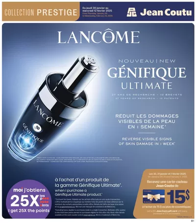 Jean Coutu catalogue in Châteauguay | Cosmetics Insert | 2025-01-30 - 2025-02-12