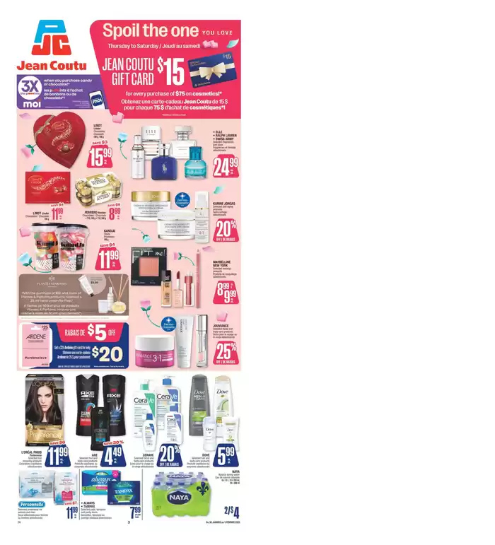 Jean Coutu catalogue in Châteauguay | Special offers for you | 2025-01-30 - 2025-02-05