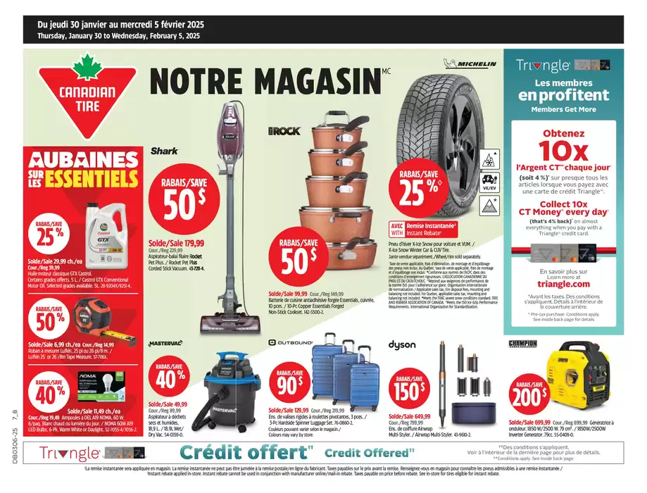 Canadian Tire catalogue in Sherbrooke QC | Top deals and discounts | 2025-01-30 - 2025-02-05