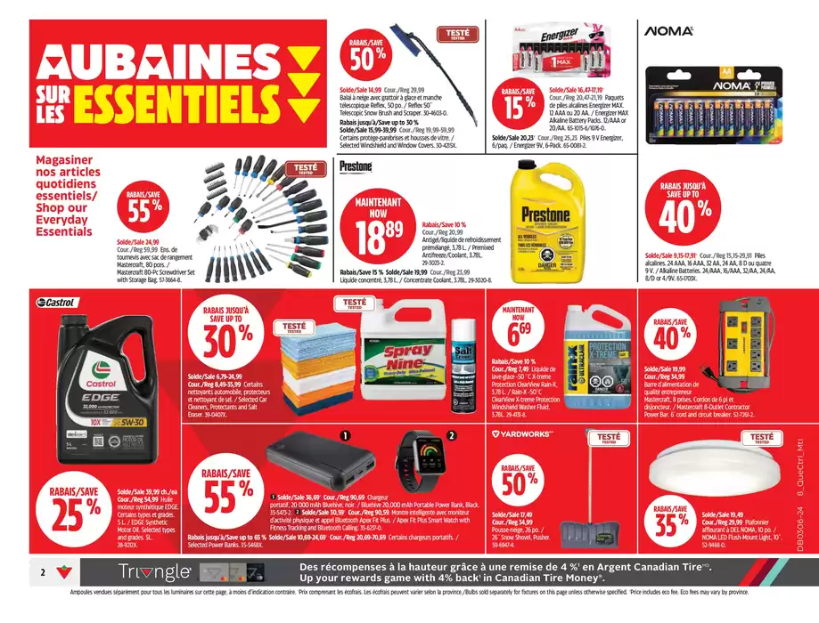 Canadian Tire catalogue in Sherbrooke QC | Top deals and discounts | 2025-01-30 - 2025-02-05