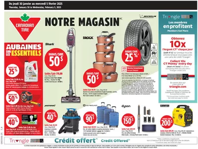 Canadian Tire catalogue in Saint-Lambert | Top deals and discounts | 2025-01-30 - 2025-02-05