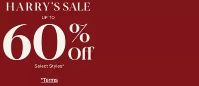 Luxury Brands offers in Richmond | Up To 60% Off in Harry Rosen | 2025-01-28 - 2025-02-11