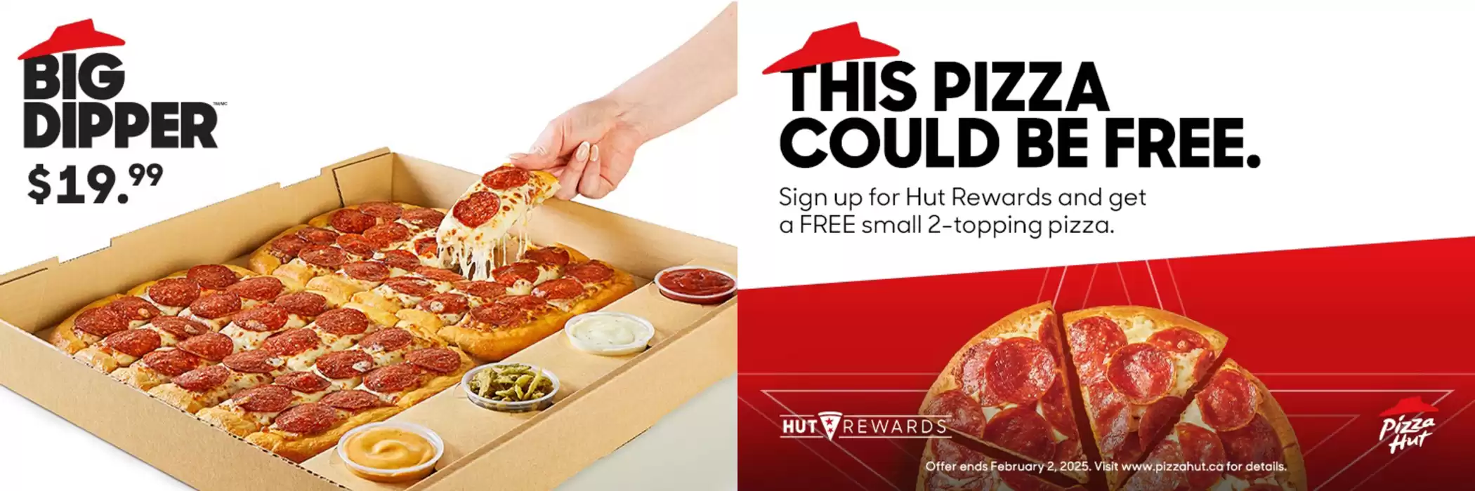 Pizza Hut catalogue in Fredericton | Amazing Deals | 2025-01-28 - 2025-02-11