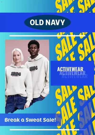 Clothing, Shoes & Accessories offers in Coquitlam | Break a Sweat Sale in Old Navy | 2025-01-29 - 2025-02-03