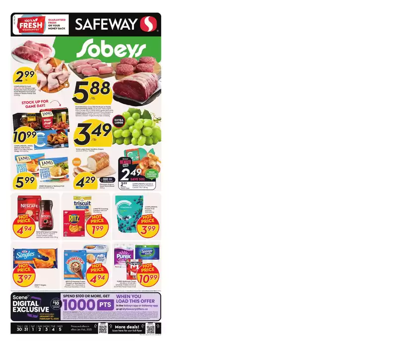 Safeway catalogue in Dryden | Attractive special offers for everyone | 2025-01-30 - 2025-02-05